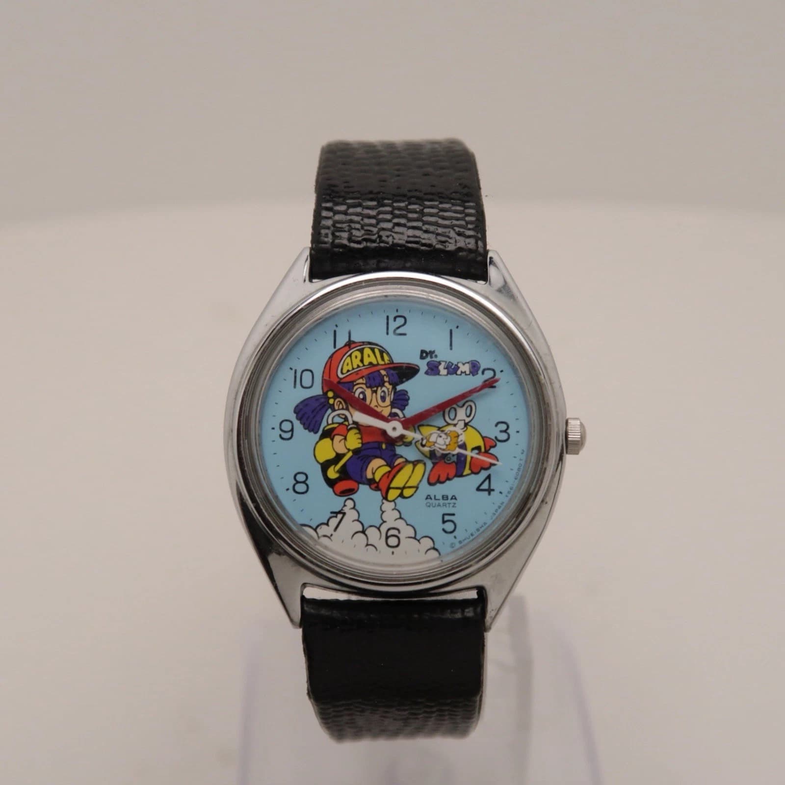 SEIKO ALBA Dr Slump Y561-6000 Arale-Chan Collectible Vintage Watch W409 *WORKING