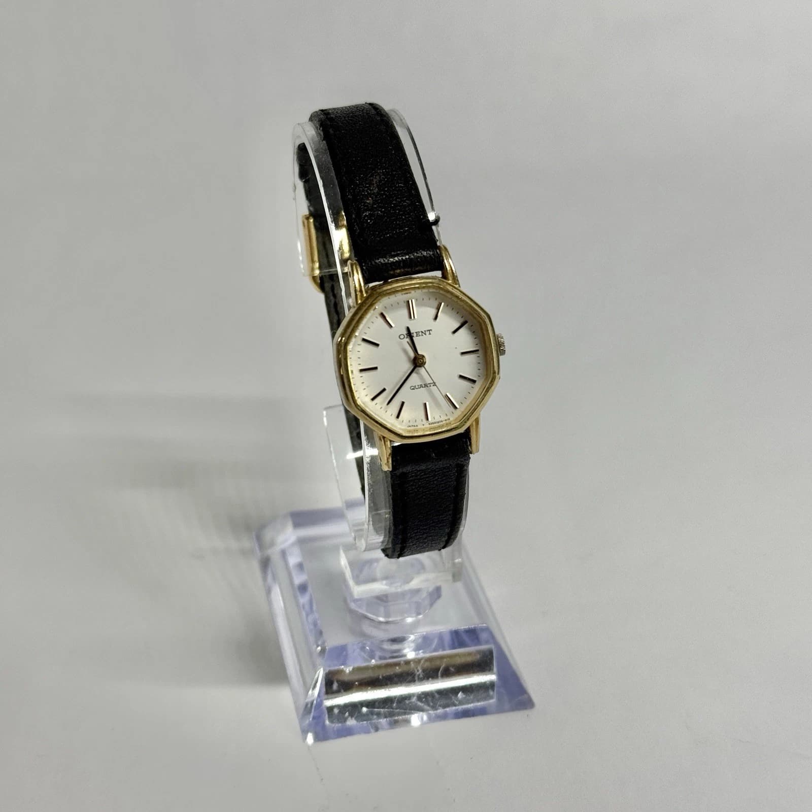 ORIENT Y535407-40 Gold Tone Analog Women Rare Vintage Watch W511 *WORKING