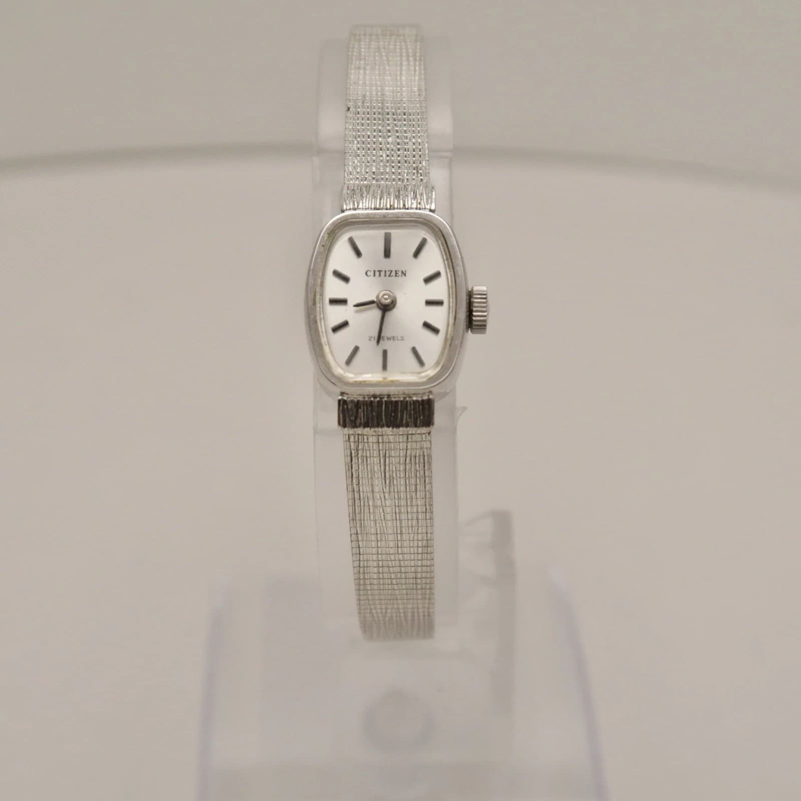 CITIZEN 4-670141 21J Manual Wind Analog Women Vintage Watch W186 *WORKING