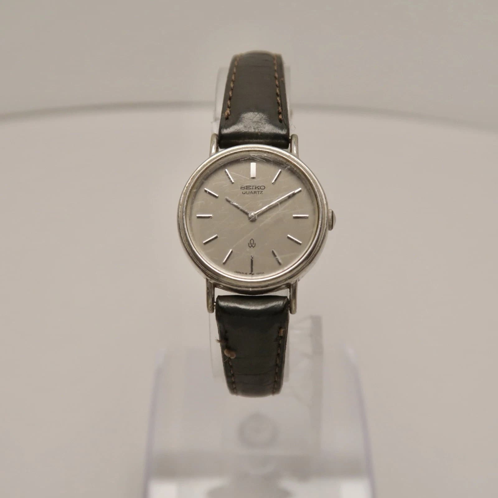 SEIKO 16-0160 Silver Tone Analog Quartz Women Vintage Watch W132 *WORKING