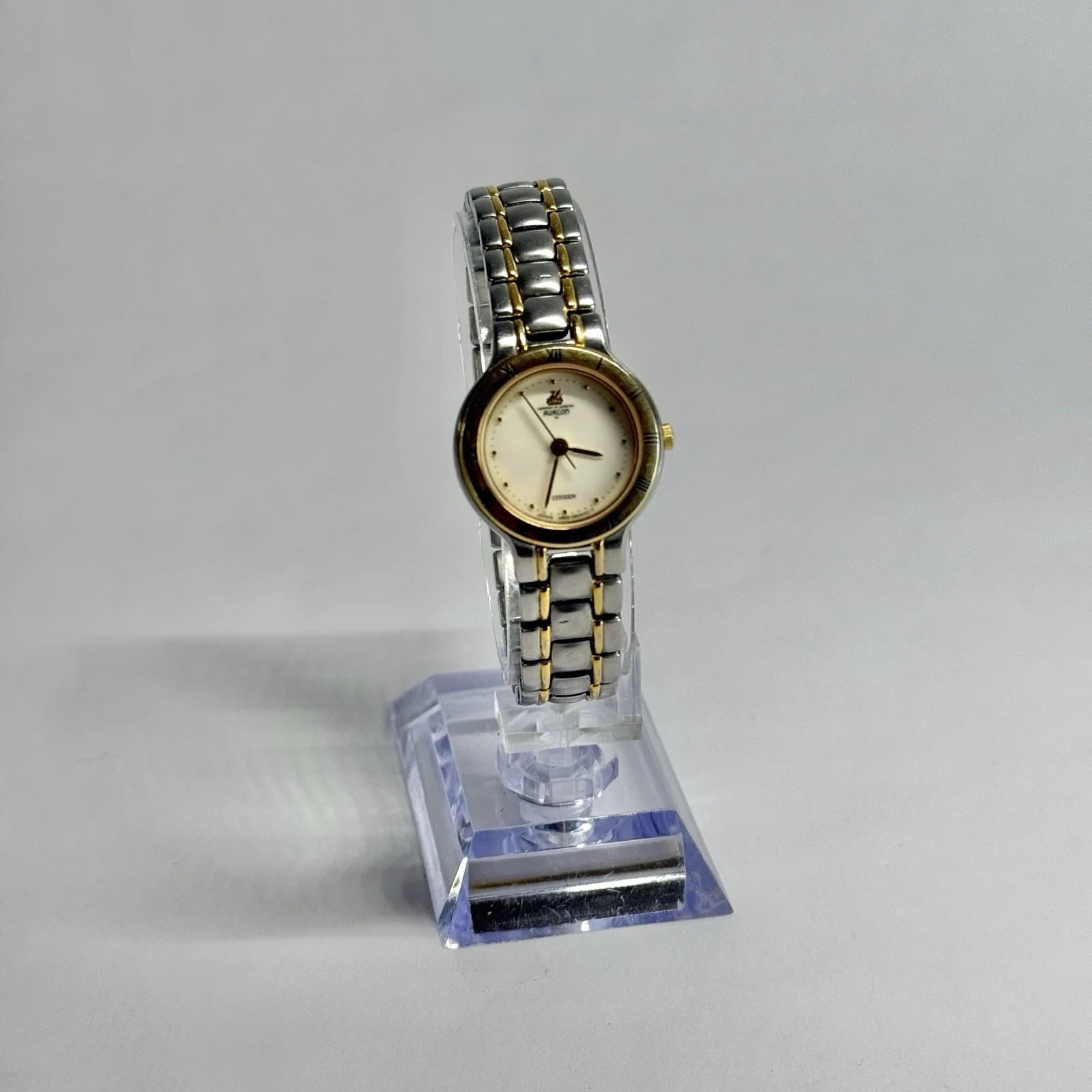 CITIZEN Avalon Analog Quartz Silver Tone Women Vintage Watch W721 *WORKING
