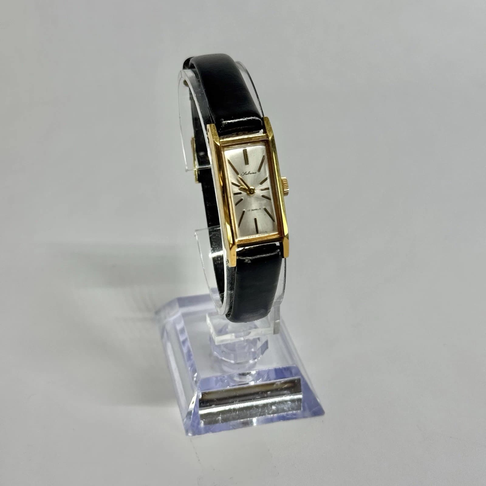SABRINA Manual Wind 17J Gold Tone Women Vintage Watch W500 *WORKING