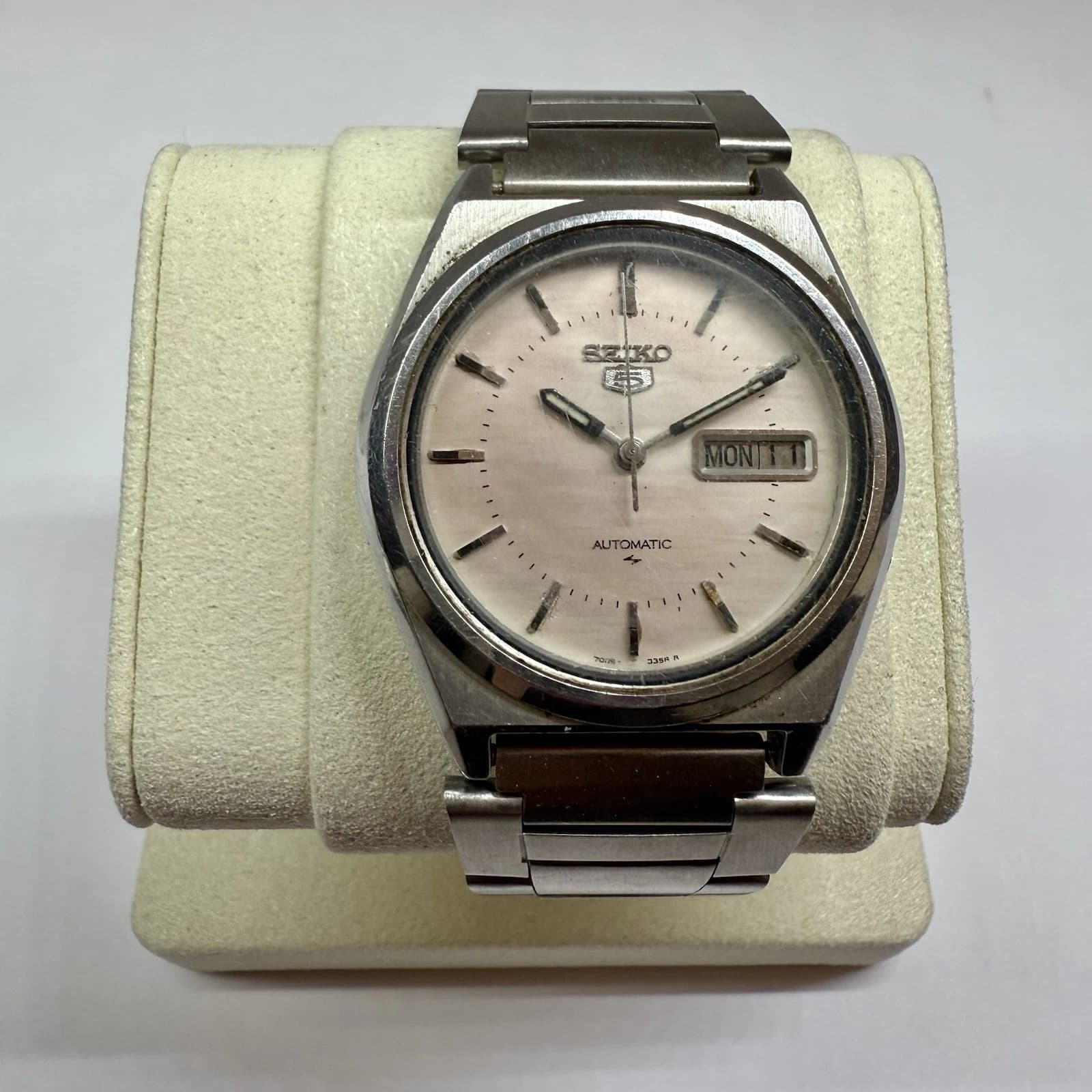 SEIKO 5 Automatic 7009-876A Self Winding Day/Date Vintage Watch W119 *WORKING