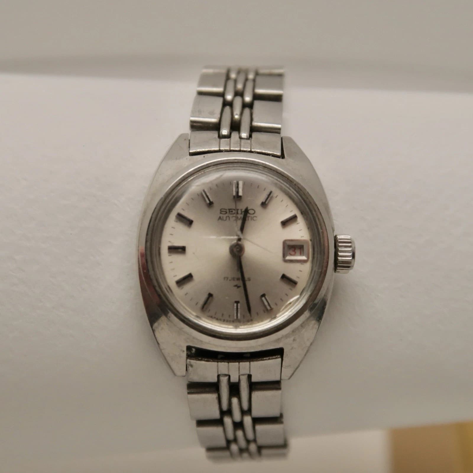SEIKO 2205-0050 17J Manual Wind Analog Women Vintage Watch W174 *WORKING