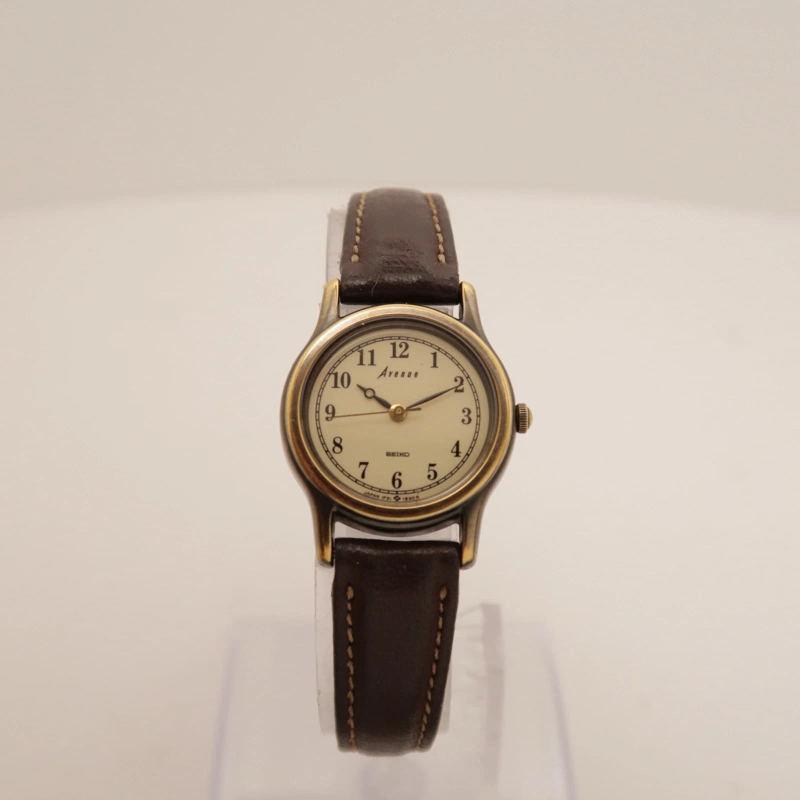 SEIKO Avenue 1F21-1A30 Analog Quartz Women Vintage Watch W335 *WORKING