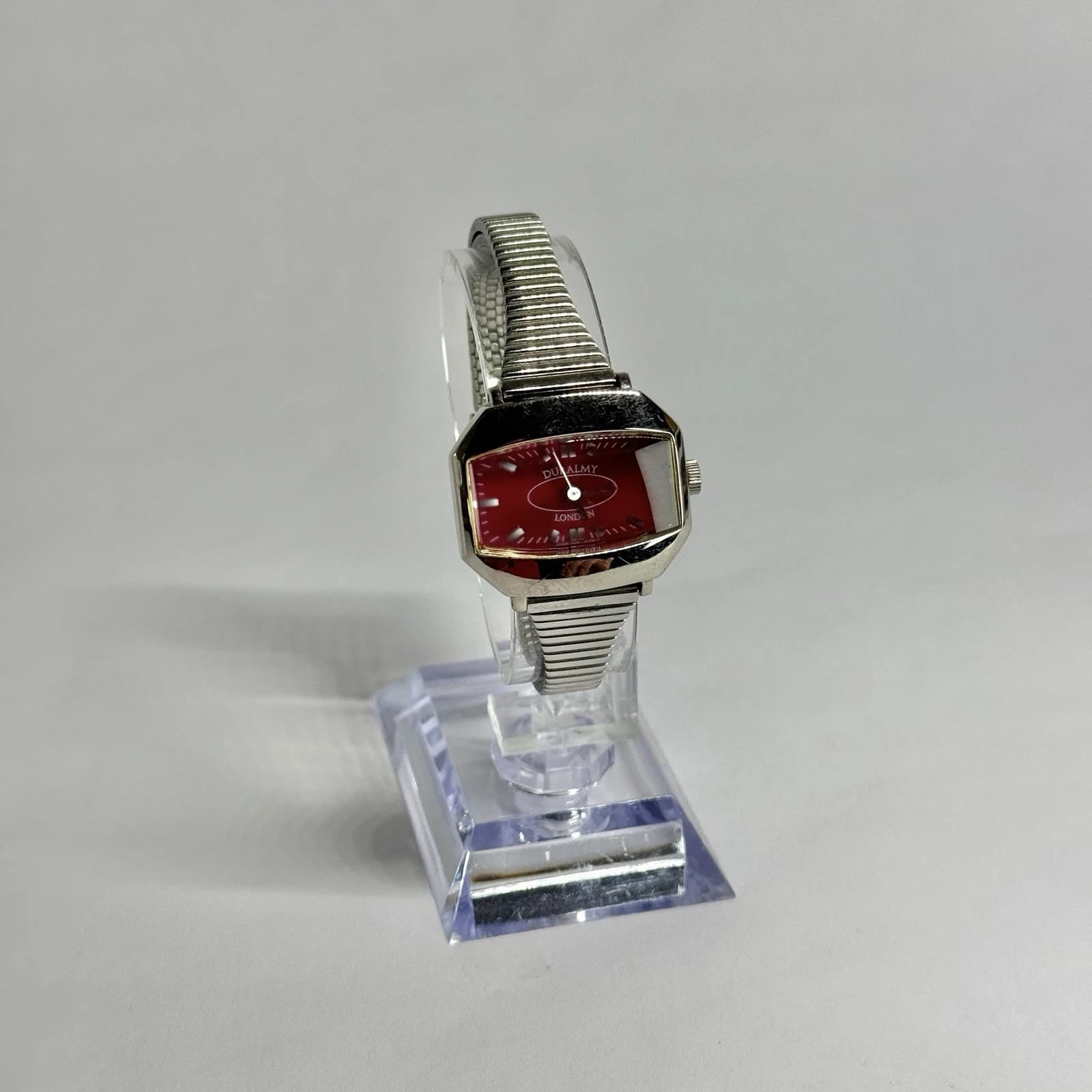 CITIZEN Duralmy 5930-L16070 Analog Silver Tone Women Vintage Watch W698 *WORKING