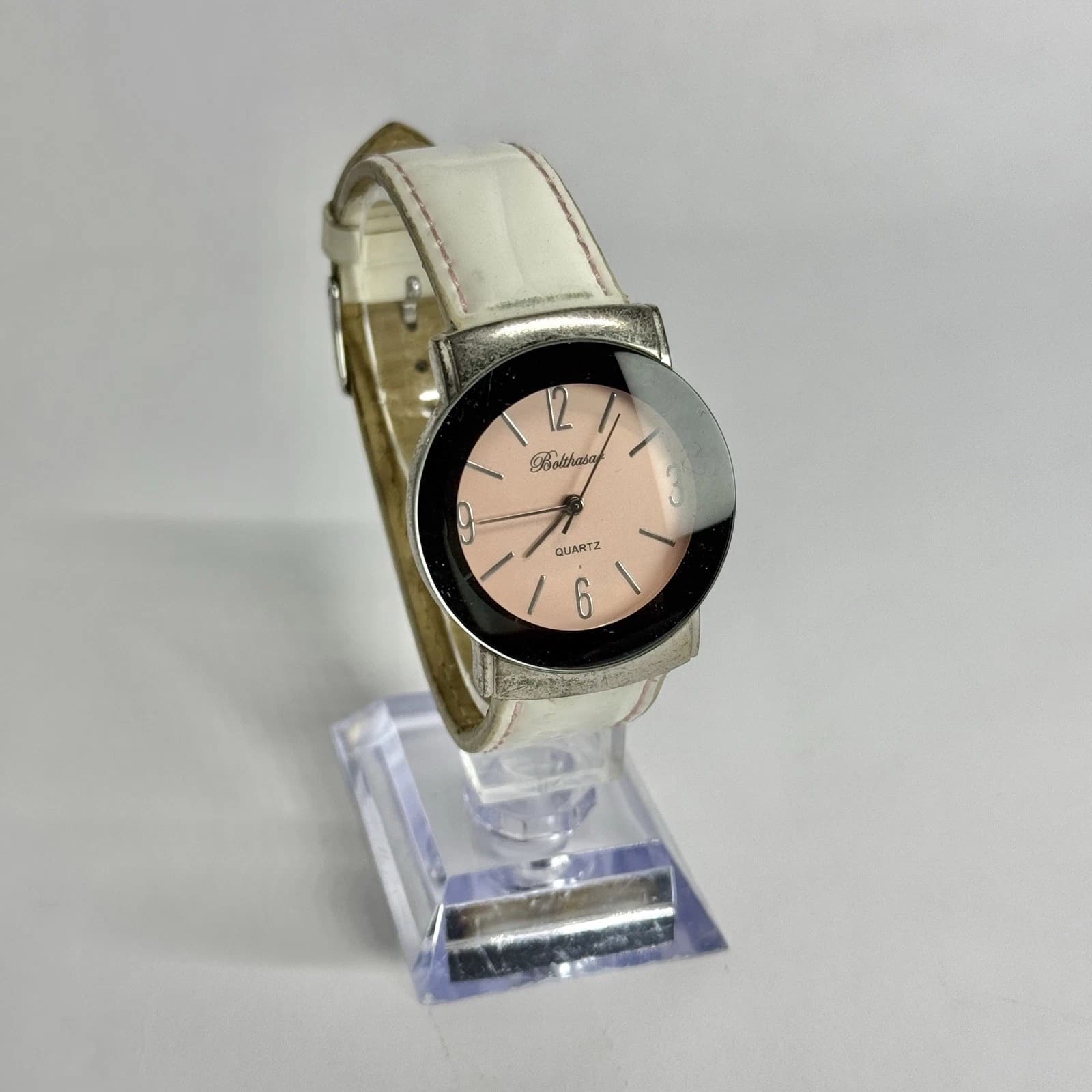 BOLTHASAR Quartz Gold Tone Women Vintage Watch W491 *WORKING