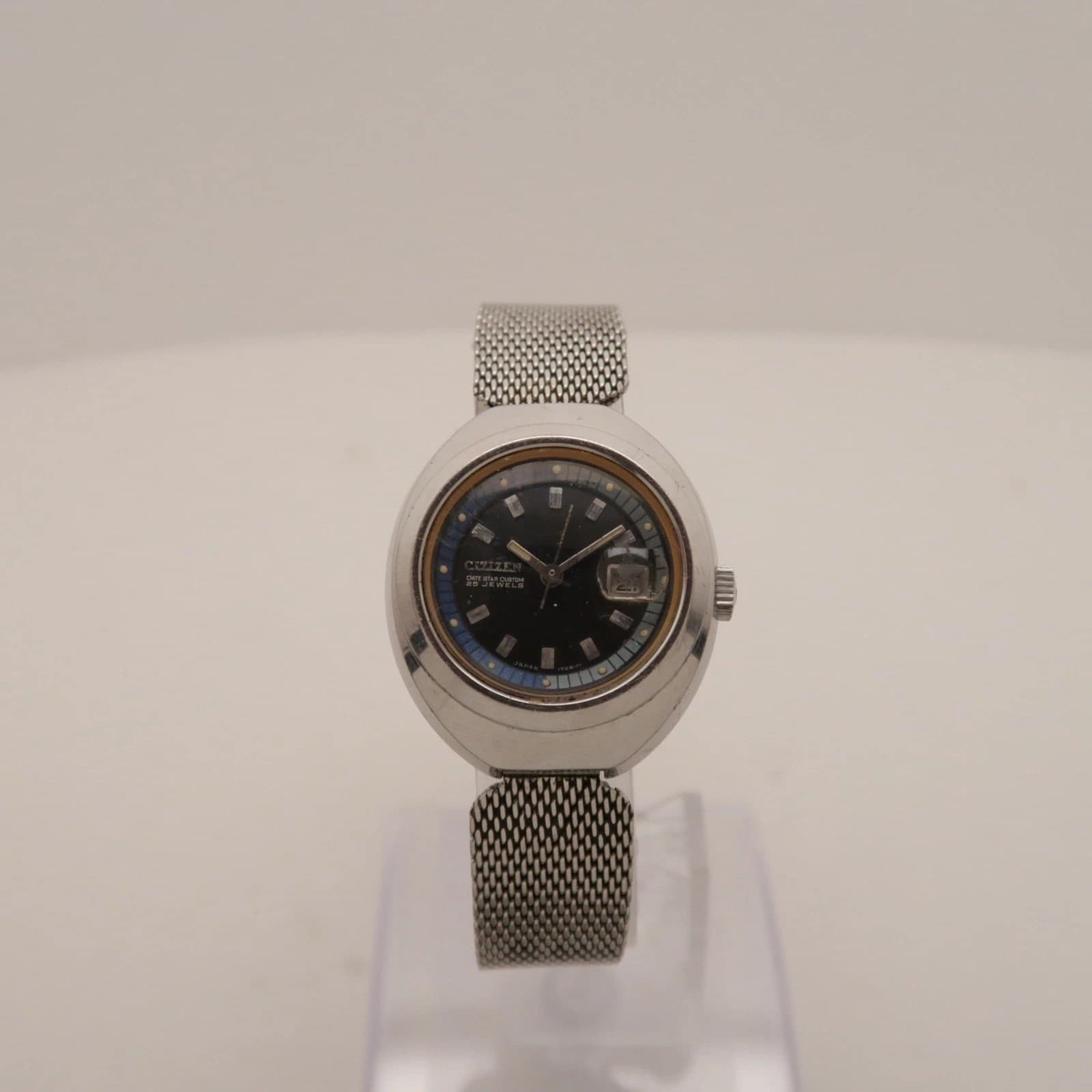 CITIZEN 25J 51804-Y Stretch Manual Wind Women Vintage Watch W401 *WORKING