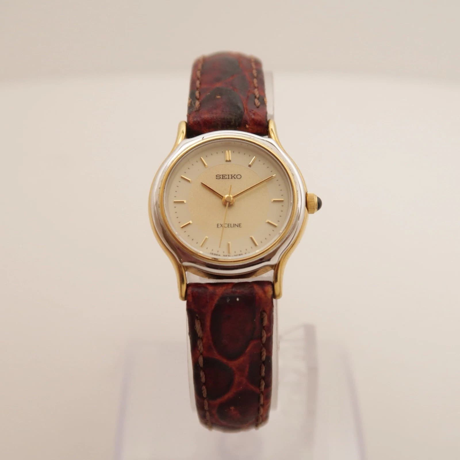 SEIKO Exceline 3F31-0A70 Analog Quartz Women Vintage Watch W329 *WORKING