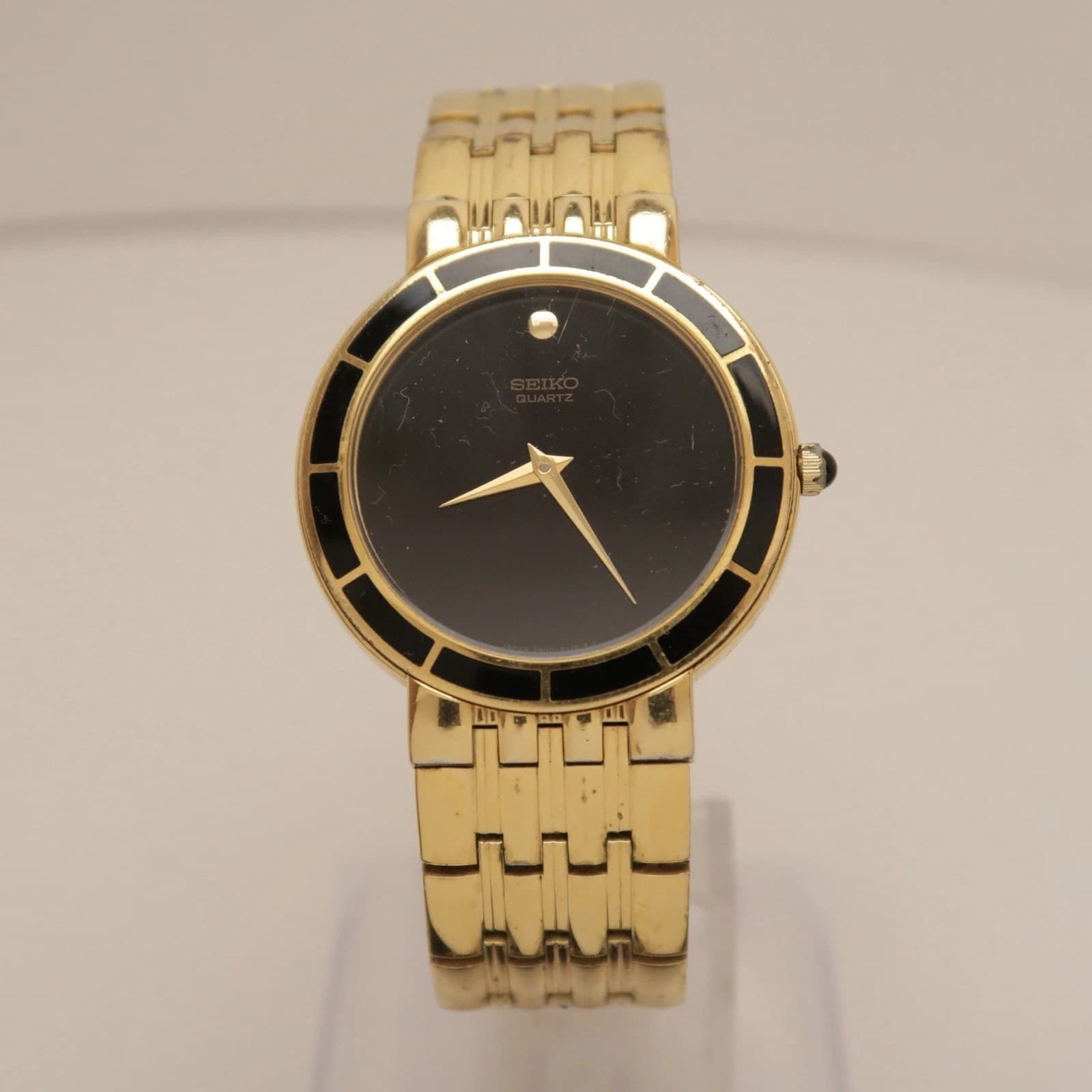 SEIKO 7N00-6070 Gold Tone Analog Quartz Women Vintage Watch W200 *WORKING