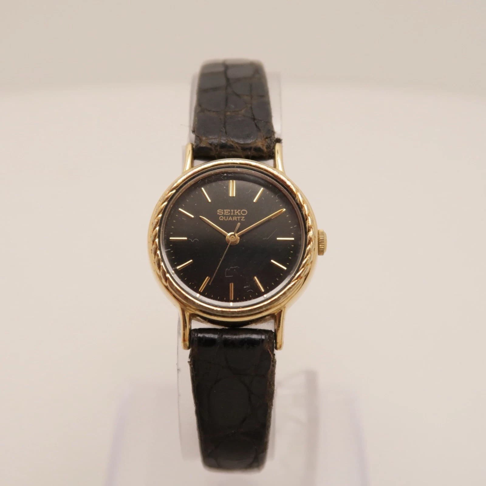 SEIKO 5421-0060 Gold Tone Analog Quartz Women Vintage Watch W326 *WORKING